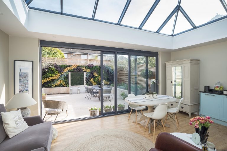 Atlas grey sliding doors