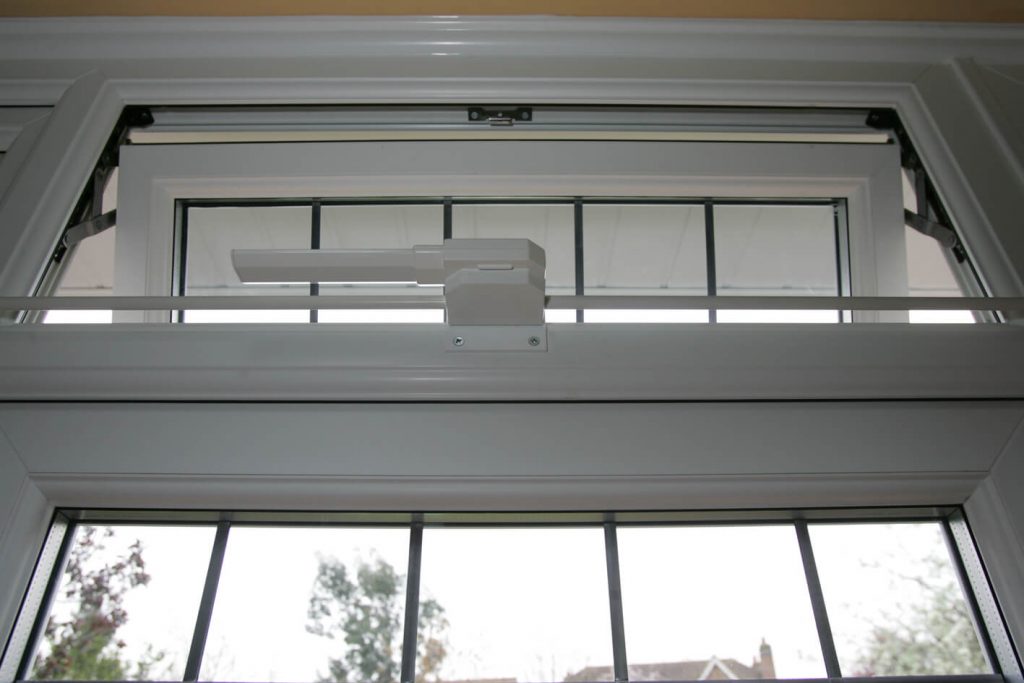 White Eurocell uPVC window