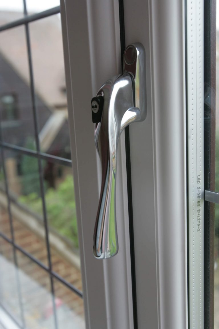 Eurocell uPVC window close up