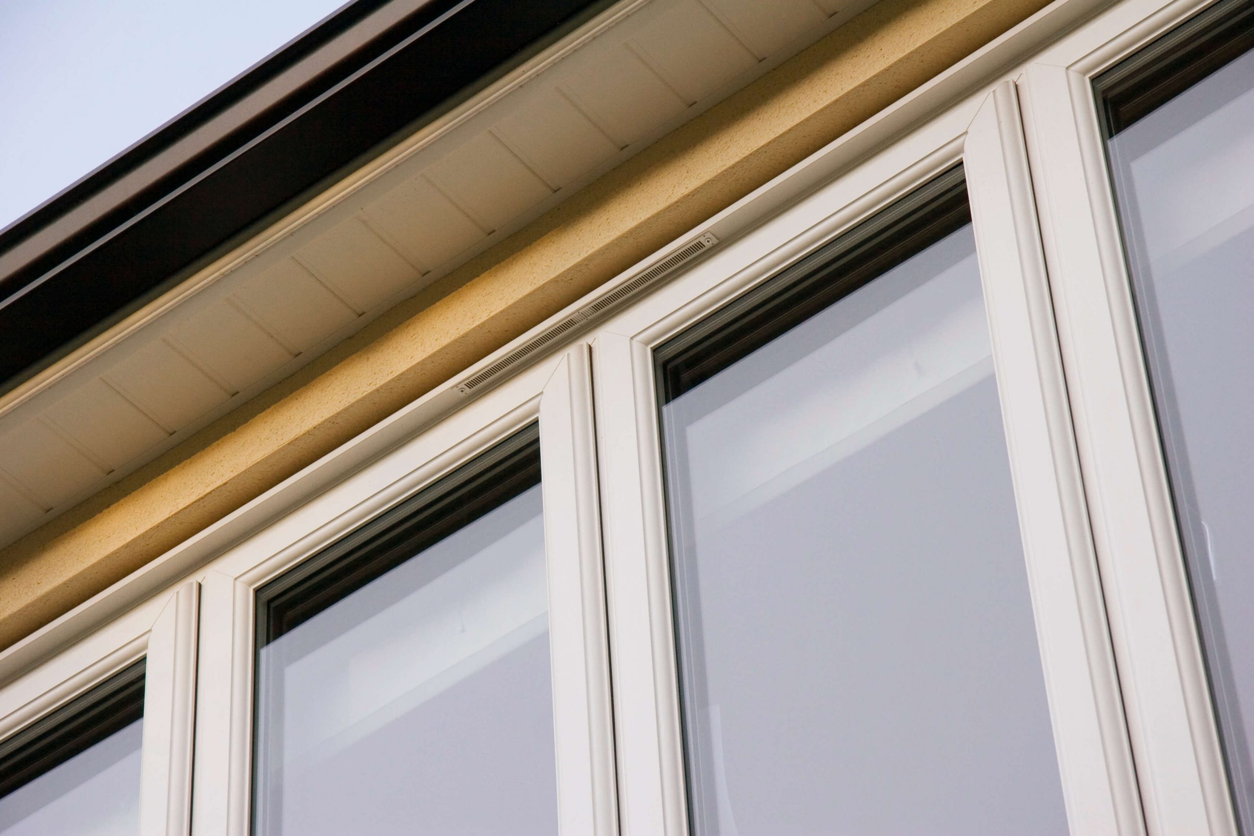 White Eurocell uPVC window