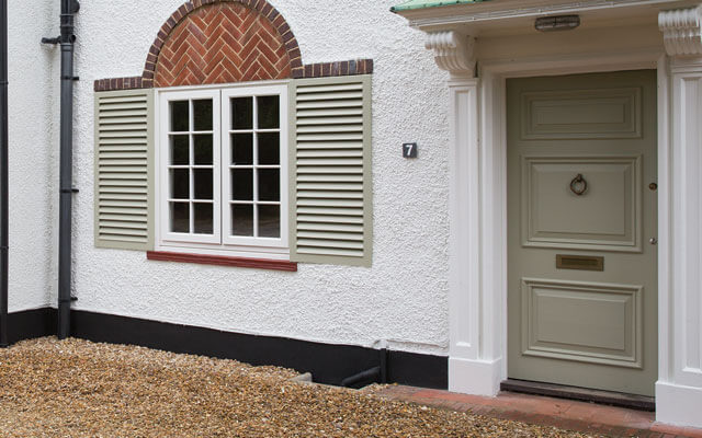 Evolution chartwell green back door