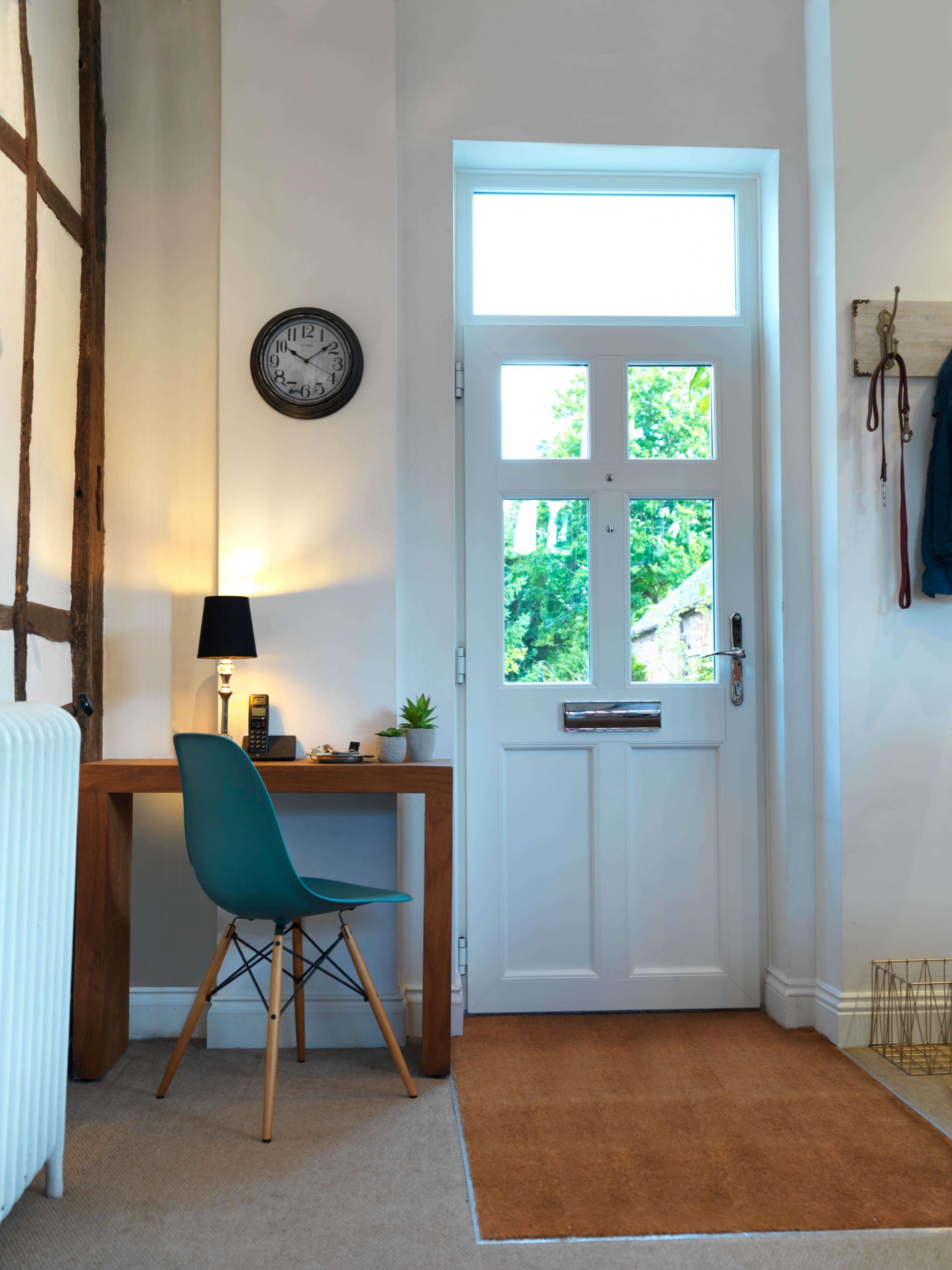 White Evolution front door