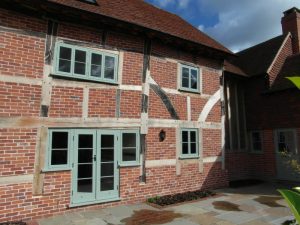 Green Timber Windows house installation