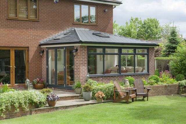 Prefix tiled roof conservatory