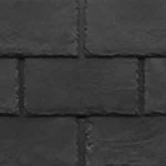 Stone Black tiled conservatory roof