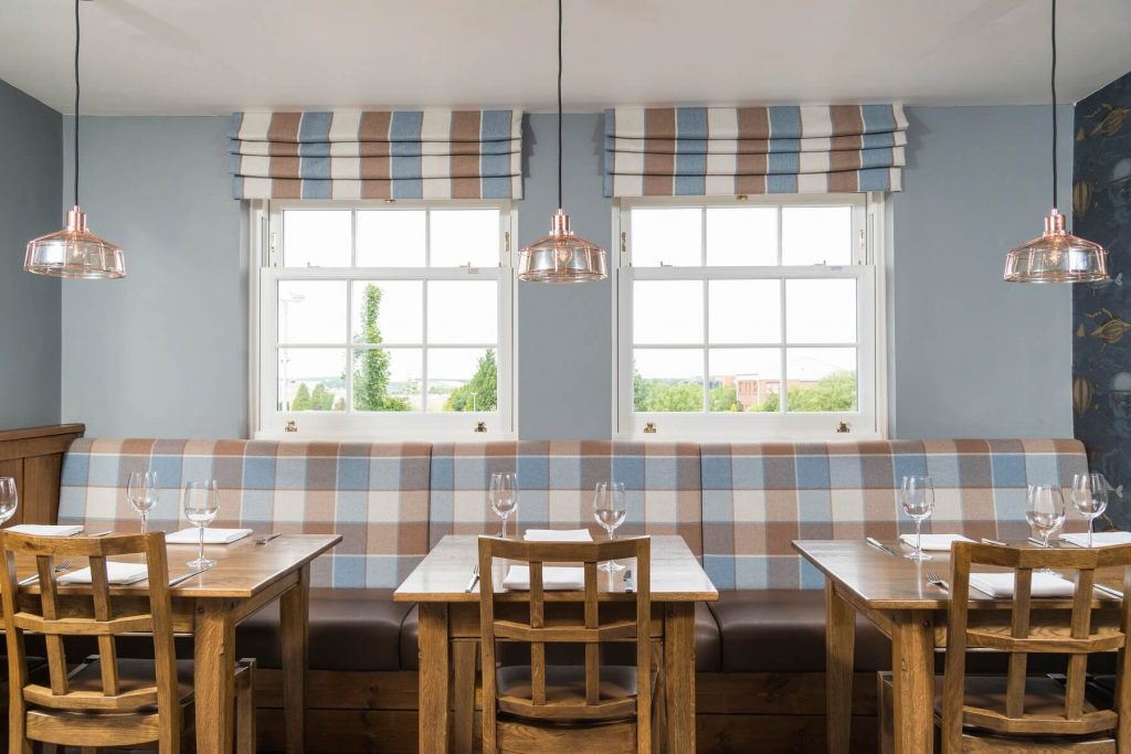 White Bygone Sash Windows inside view